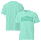 Sunkissed women's garment-dyed heavyweight t-shirt in a warm vintage washed tone