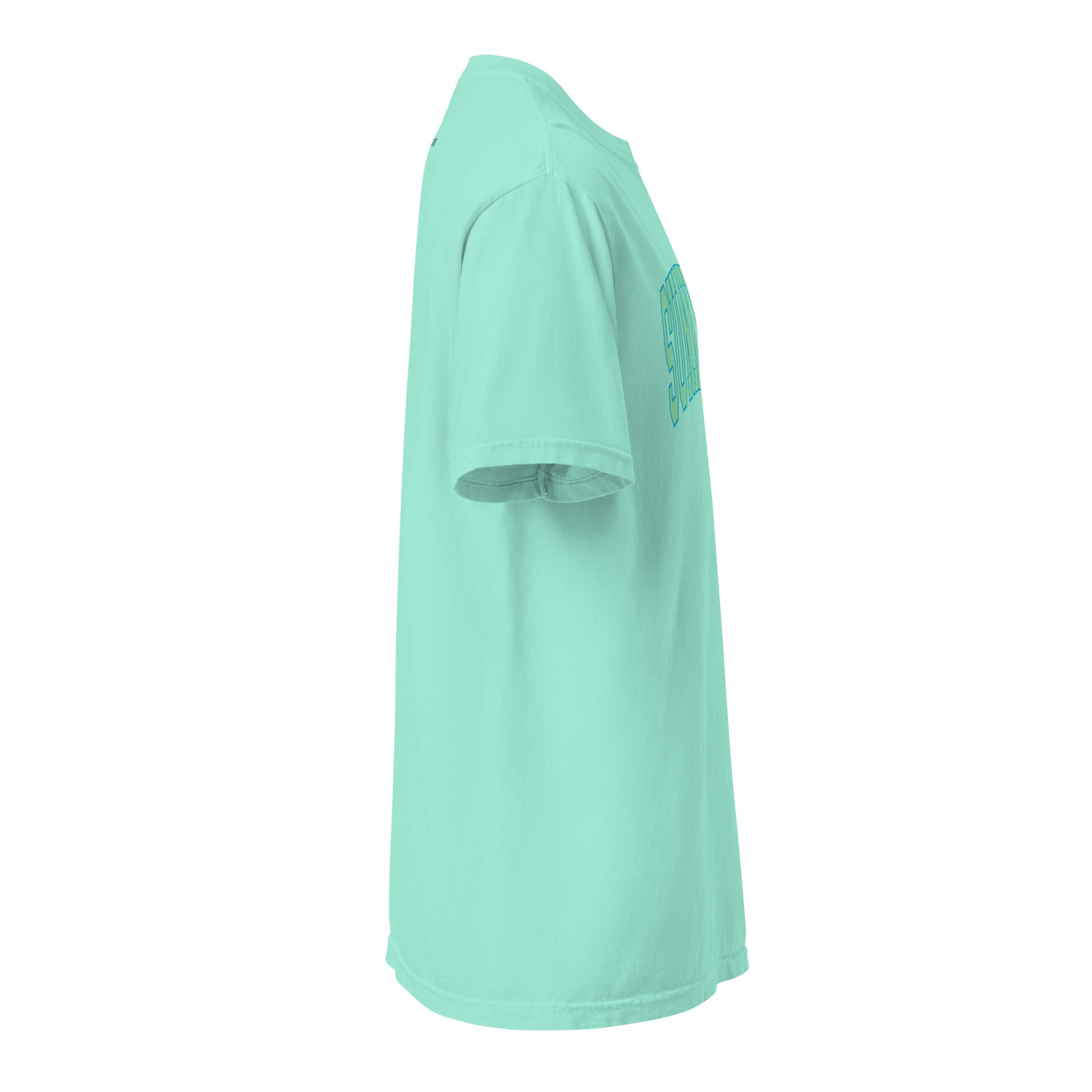 Sunkissed women's garment-dyed heavyweight t-shirt in a warm vintage washed tone