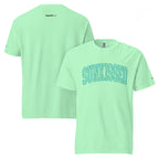 Sunkissed women's garment-dyed heavyweight t-shirt in a warm vintage washed tone