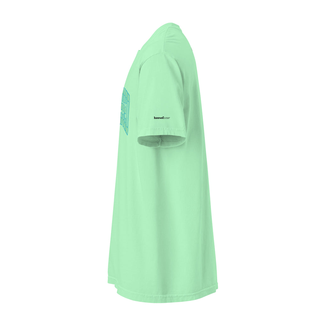 Sunkissed women's garment-dyed heavyweight t-shirt in a warm vintage washed tone
