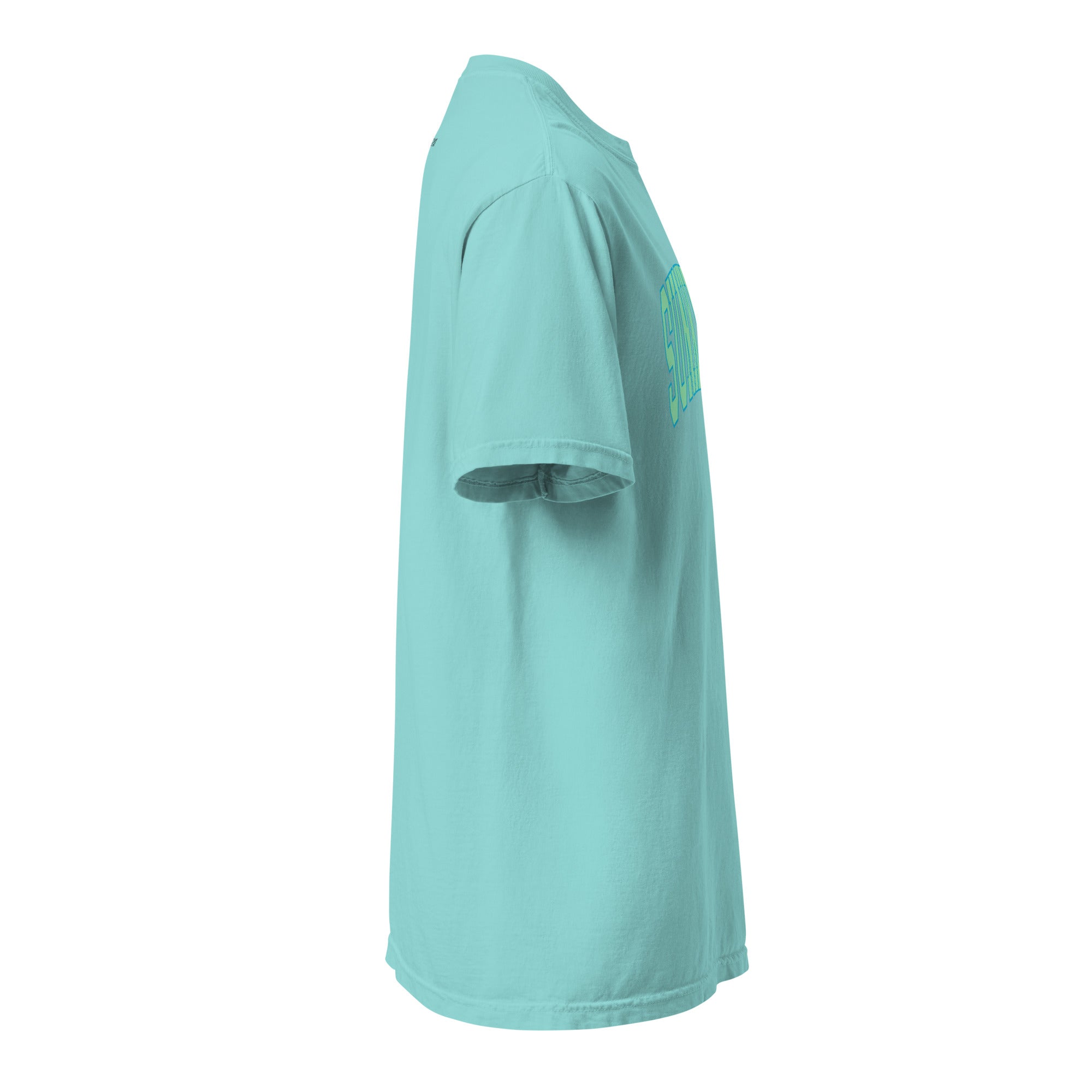 Sunkissed women's garment-dyed heavyweight t-shirt in a warm vintage washed tone
