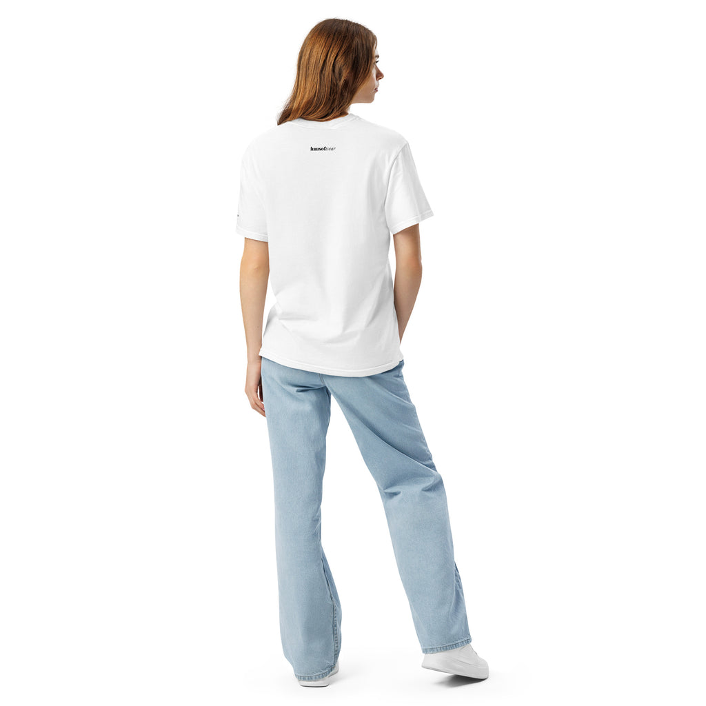 Sunkissed women's garment-dyed heavyweight t-shirt in a warm vintage washed tone