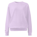 Coastal Cowgirl garment-dyed unisex sweatshirt in a warm washed tone laid flat