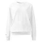 Coastal Cowgirl garment-dyed unisex sweatshirt in a warm washed tone laid flat