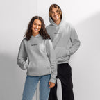 HausOfWear oversized heavyweight hoodie displayed in a relaxed flat lay on a neutral surface