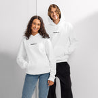 HausOfWear oversized heavyweight hoodie displayed in a relaxed flat lay on a neutral surface