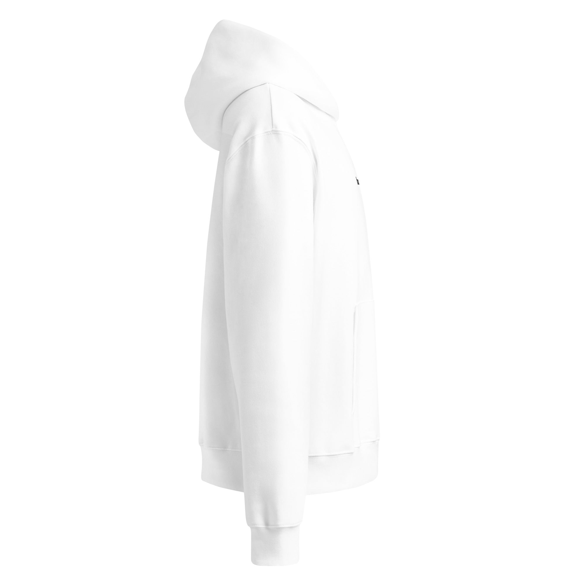 HausOfWear oversized heavyweight hoodie displayed in a relaxed flat lay on a neutral surface
